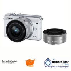 Canon EOS M200 with 15-45mm and 22mm Twin Lens Kit