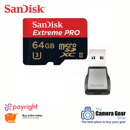 SanDisk Extreme PRO MicroSDXC 64GB