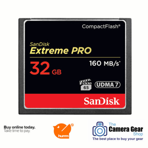 SanDisk Extreme PRO 32GB Compact Flash - 160MB/s