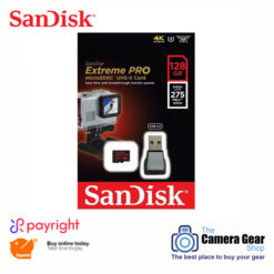 SanDisk 128GB Extreme PRO MicroSDXC UHS-II U3 Class 10 - 275MB/s Memory Card