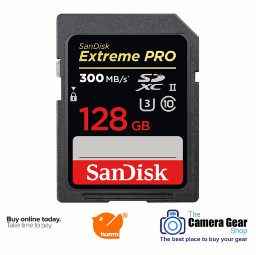 SanDisk Extreme Pro 128GB SDXC UHS-II - 300MB/s
