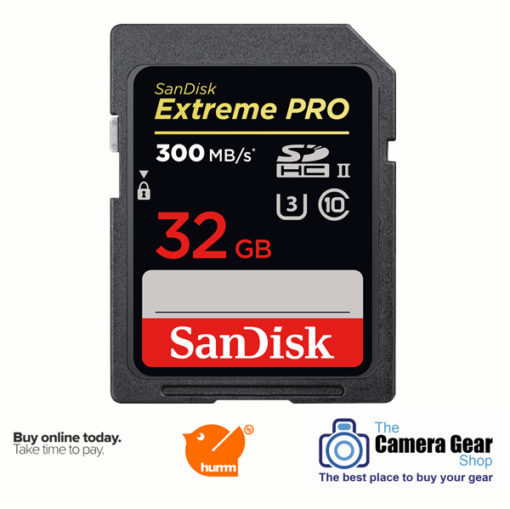 SanDisk Extreme Pro 32GB SDHC UHS-II - 300MB/s