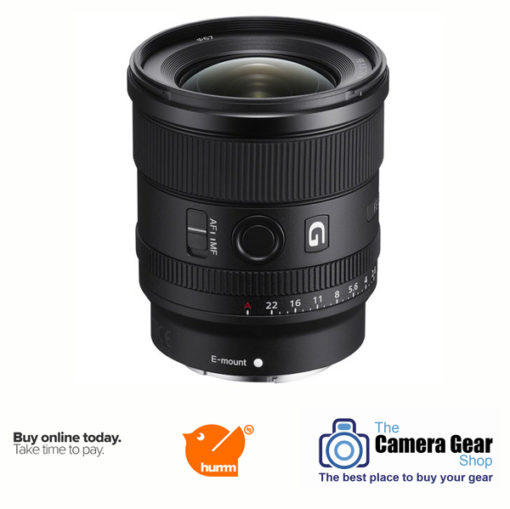 Sony FE 20mm f1.8 G Lens