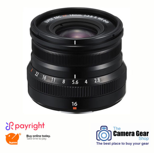 Fujifilm XF 16mm f/2.8 R WR Lens